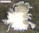 Comparison of UltraCam and RapidEye glacier margin