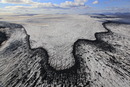 Large ash band on Sléttjökull, © Max Schmid