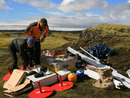 Sorting the equipment