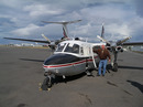Rockwell Aero Commander used for the UltraCam survey