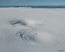 Photograph of the ice cauldrons, 22.09.2011