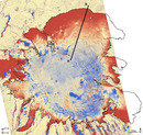 TanDEM-X DEM differencing (28.08.2014 minus 4.09.2011), © IsViews